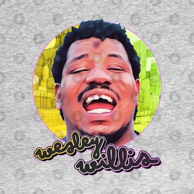 Retro Wesley Willis Visual Tribute by darklordpug